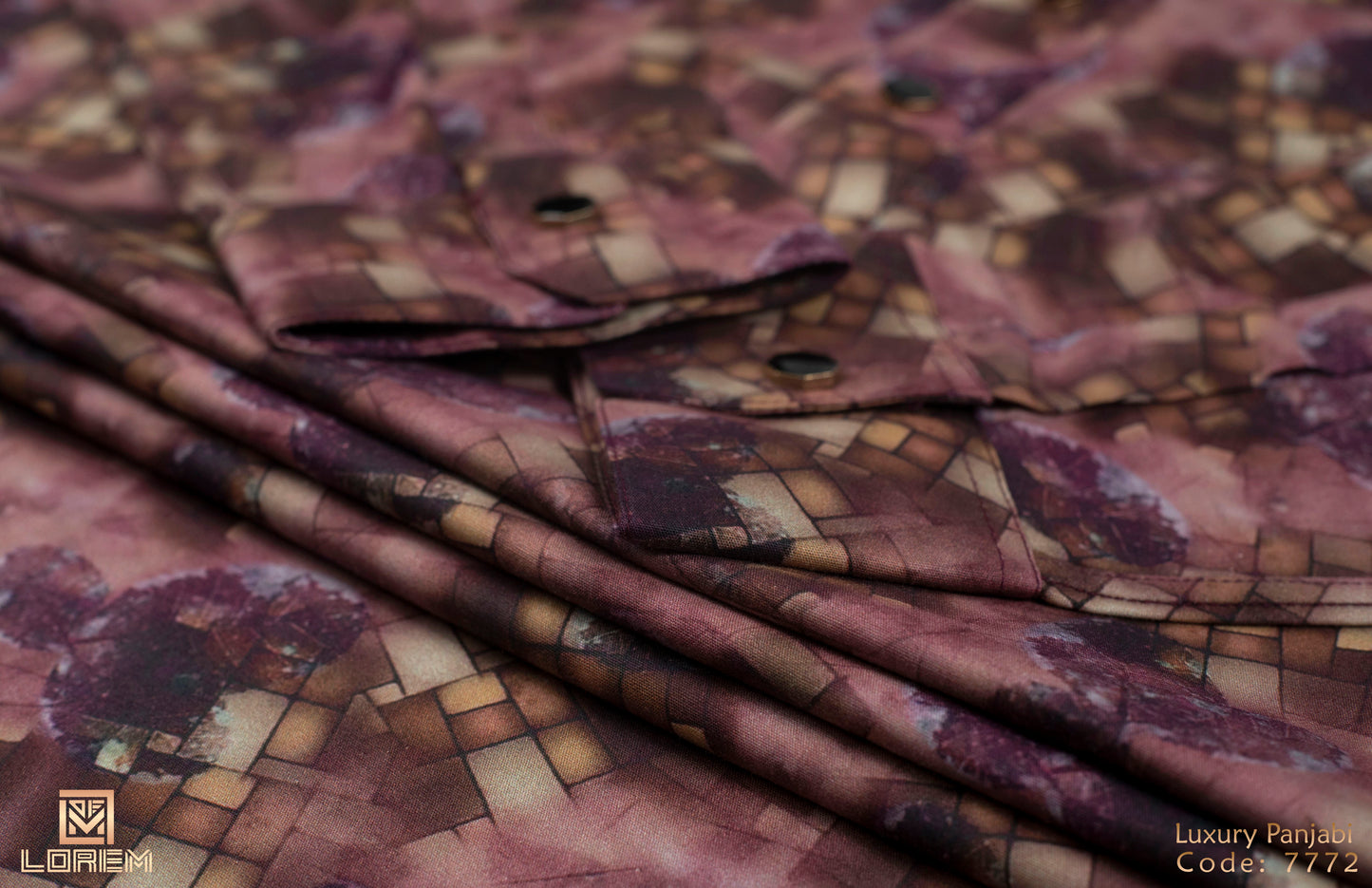 1.Luxury Panjabi (7772)- Plain Cuff